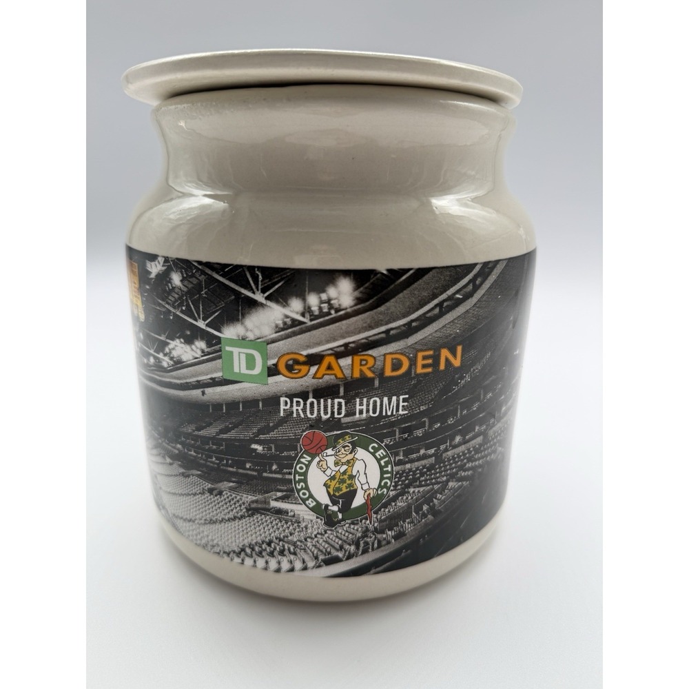 TD‎ Bank Skybox Garden Boston Celtics Bruins Cookie Jar Made USA